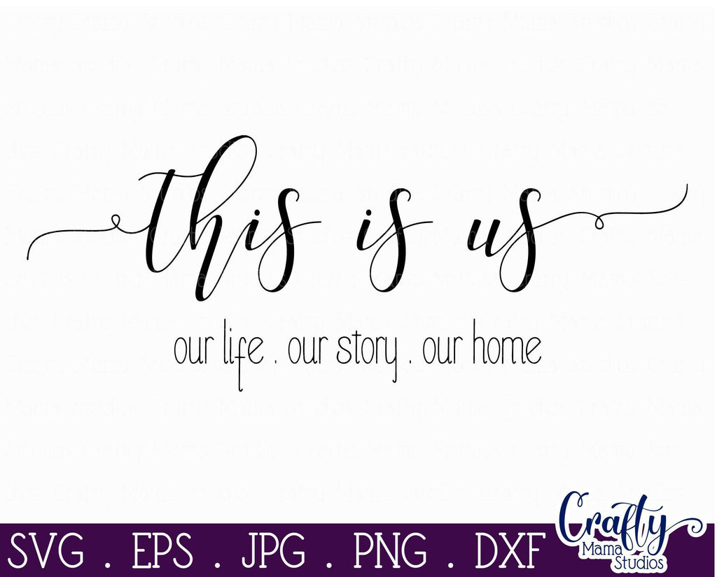 Family Svg - This Is Us - So Fontsy