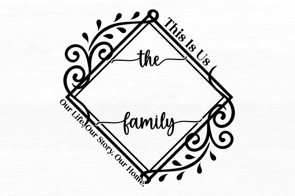 This is us the family SVG - So Fontsy