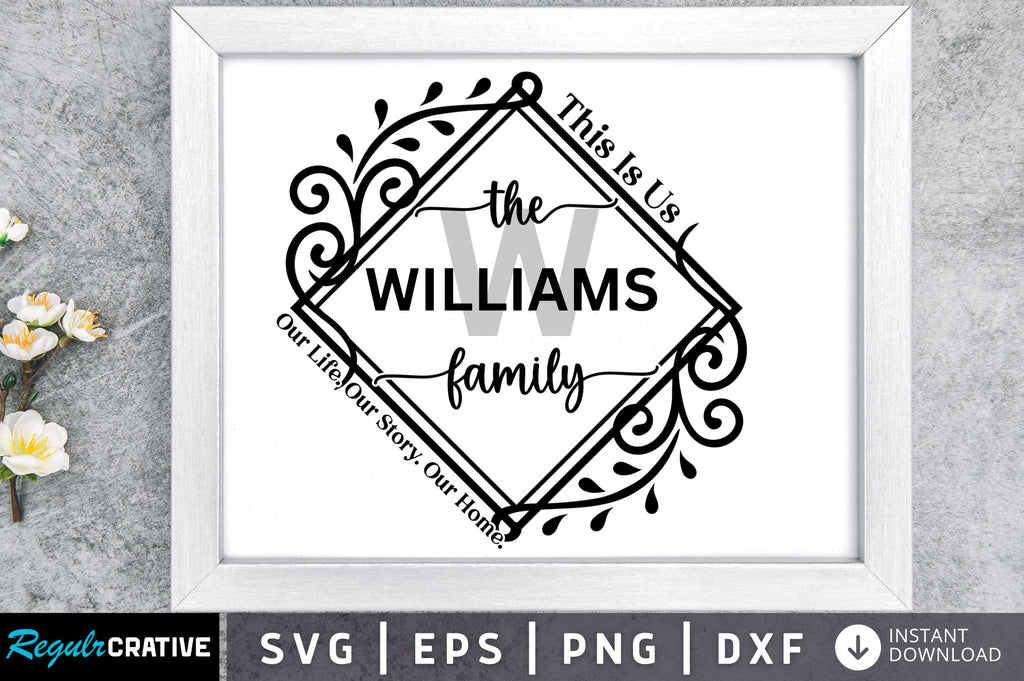 This is us the family SVG - So Fontsy