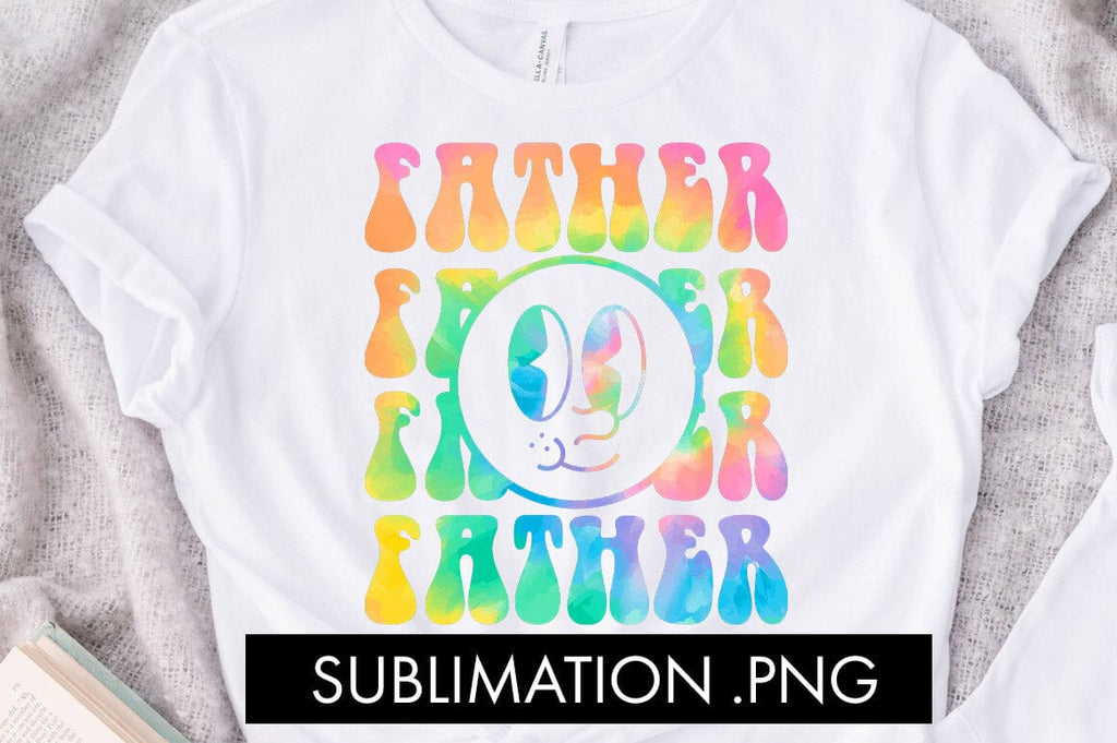 Tie Dye Dad Quotes And Phrases Sublimation Bundle PNG So Fontsy