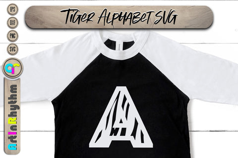 Tiger Print Letters Alphabet, a-z Font SVG Artinrhythm shop