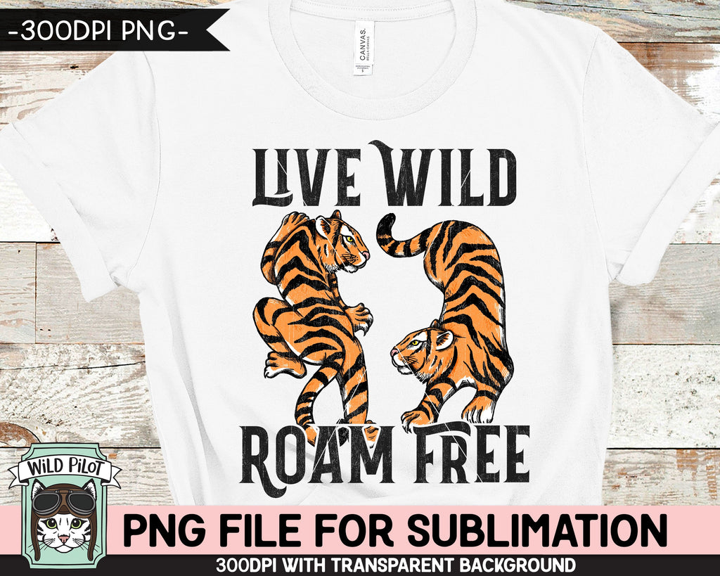 Tiger PNG Sublimation Design DOWNLOAD for Sublimation 