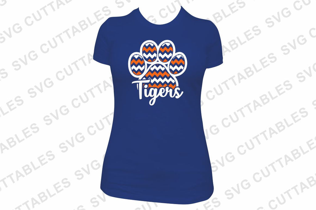 Tiger Paw SVG  Collection For Cricut & Silhouette