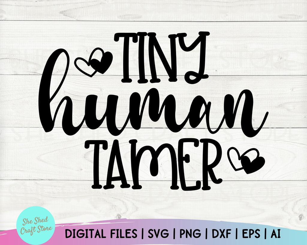Tiny Human Tamer Svg, Chaos Coordinator Svg, Momlife Svg, Teacher Svg