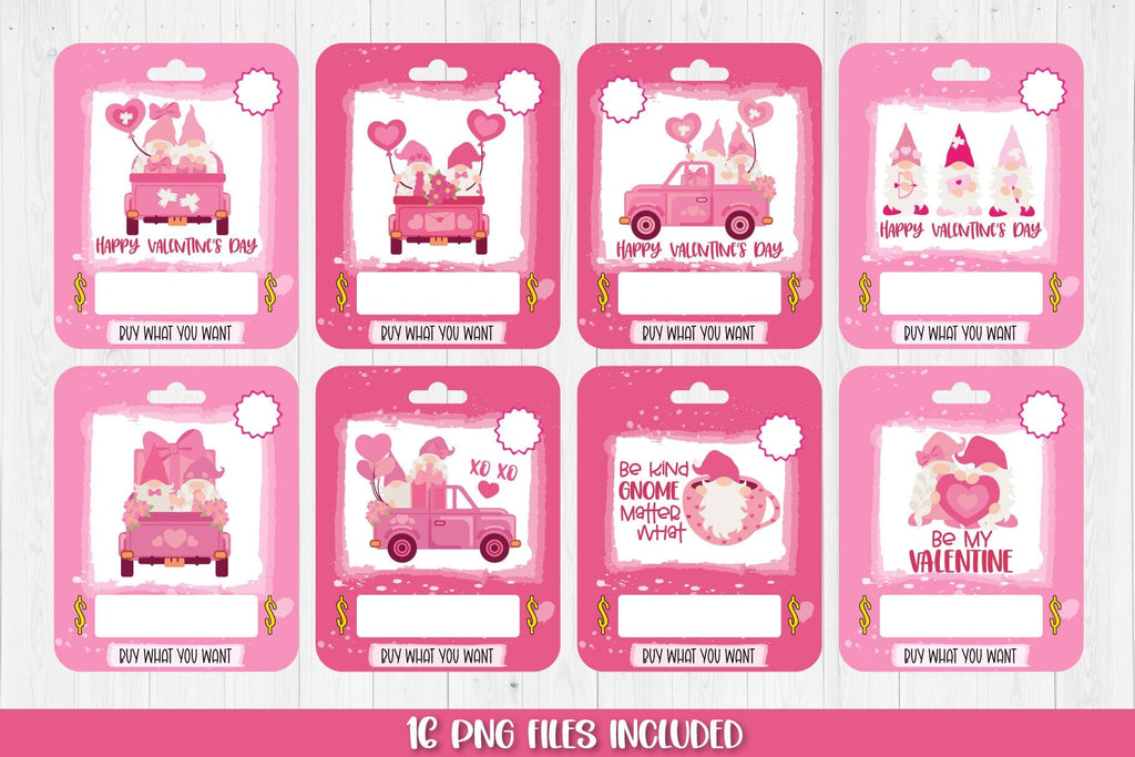 Valentine Money Card PNG Bundle | Money Holder PNG Designs - So Fontsy