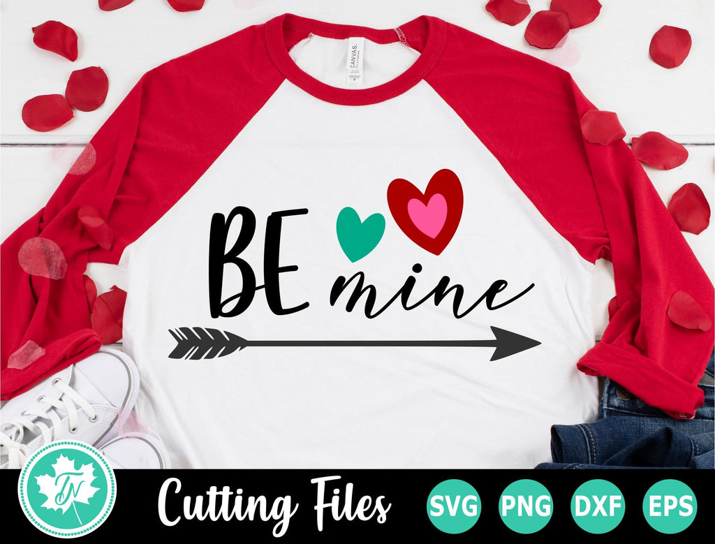 Valentine SVG | Valentines Day SVG | Be Mine SVG - So Fontsy