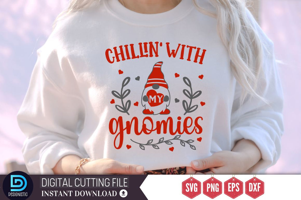 Valentines Day Gnome SVG Bundle - So Fontsy