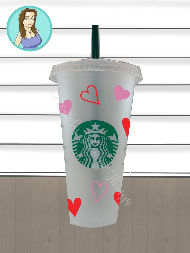 Starbucks Hearts Cup, Starbucks Valentines Day Cup, Starbucks