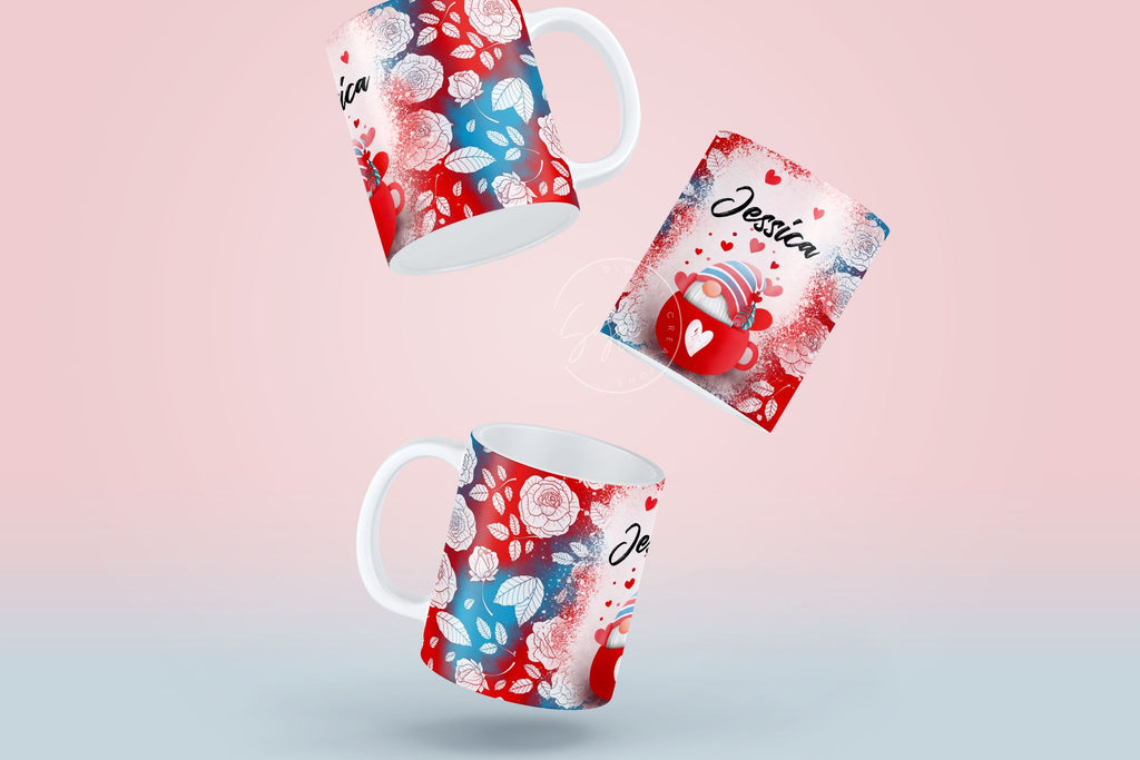 Valentines mug sublimation 11 oz