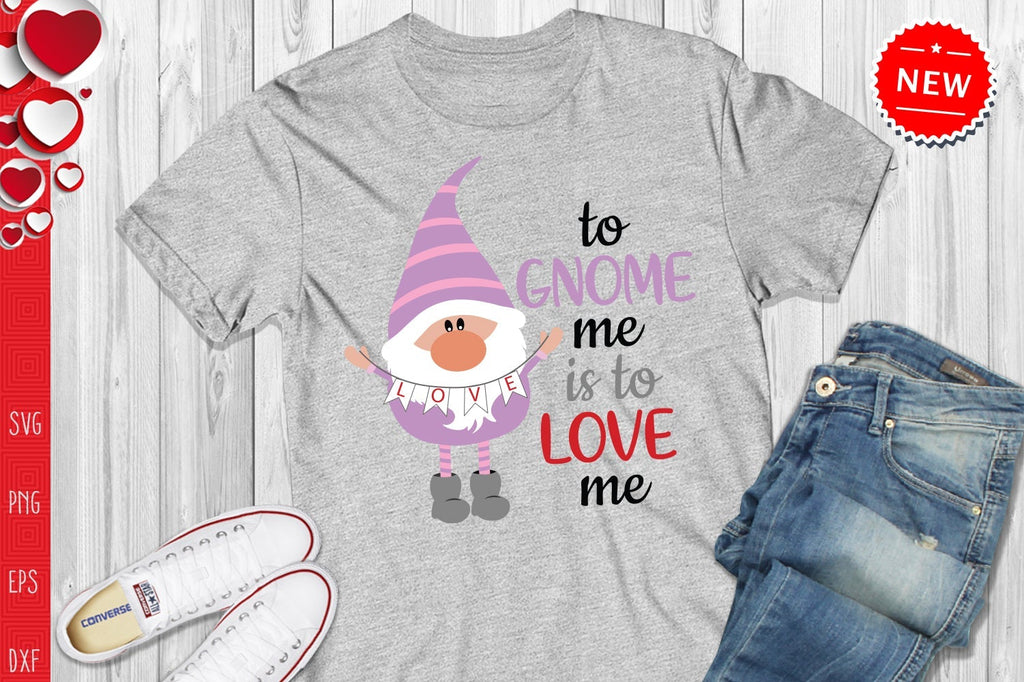 Valentine's Gnomies Bundle SVG, Gnomes Svg, Valentine's Day Svg - So Fontsy