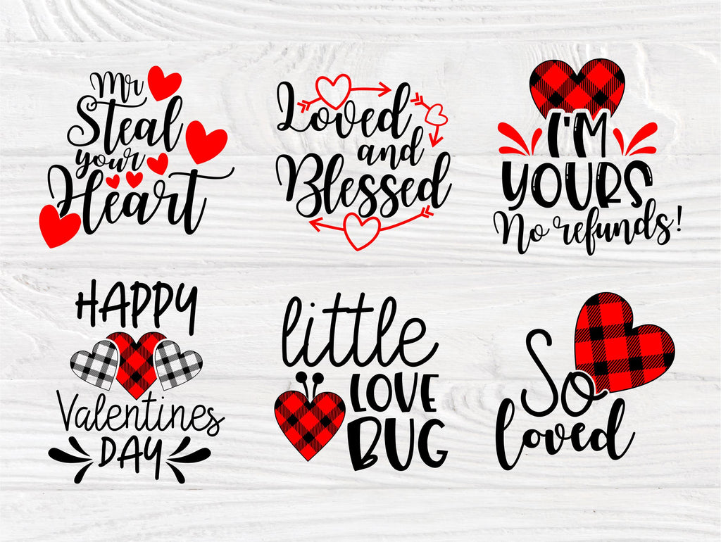 Valentine's SVG Bundle | Valentines Svg | Love Svg | Valentines cut ...