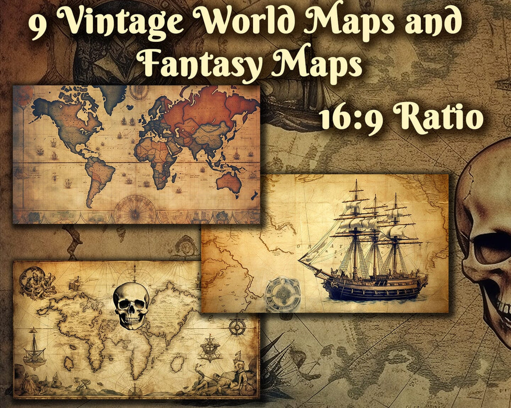 old fantasy map