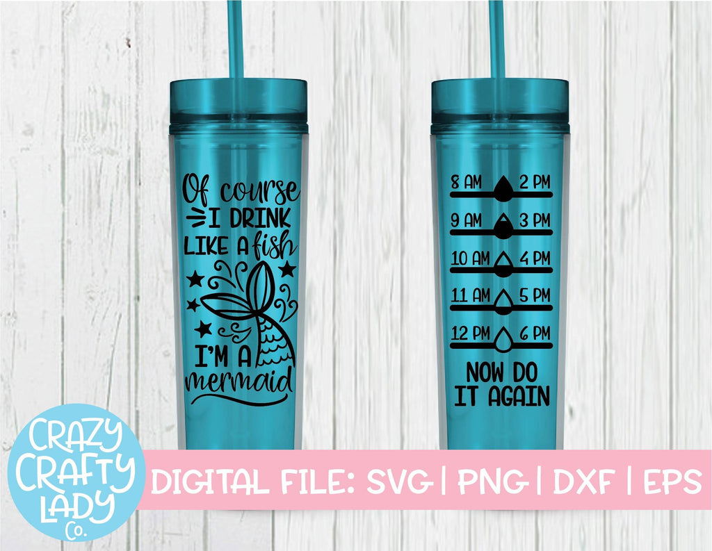 Water Bottle SVG  For Flock Sake - So Fontsy