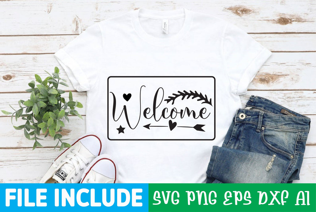 Welcome SVG Bundle - So Fontsy