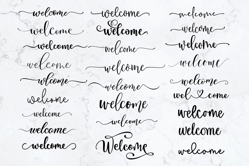 Welcome SVG Bundle, Welcome Sign Svg, Home Svg, Farmhouse Svg , Welcome ...