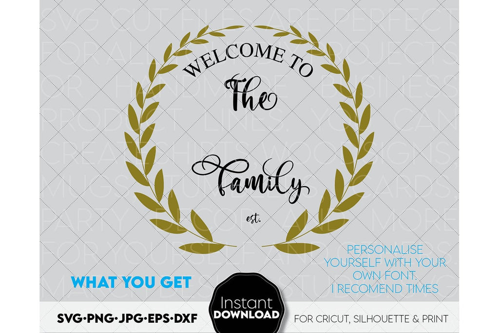 Welcome SVG , Family Sign SVG, Home Decor SVG, Front Porch Welcome Sign ...