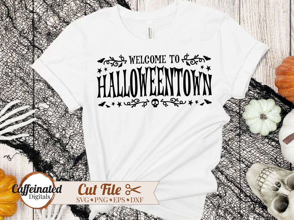 Printable Iron on Transfers For T shirts Welcome To The Halloween