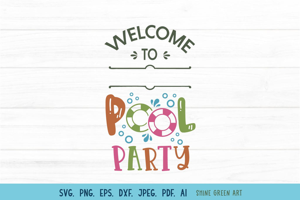 Pool Party Logo Png