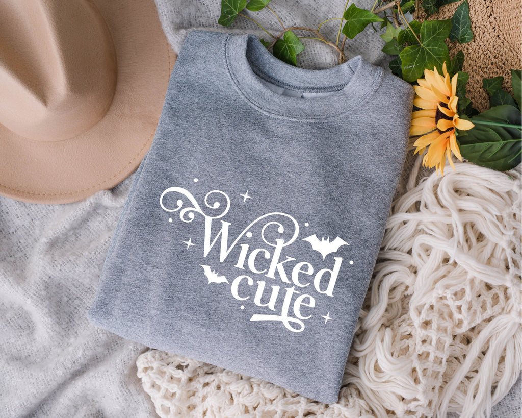 Wicked Cute Halloween T-shirt SVG Design