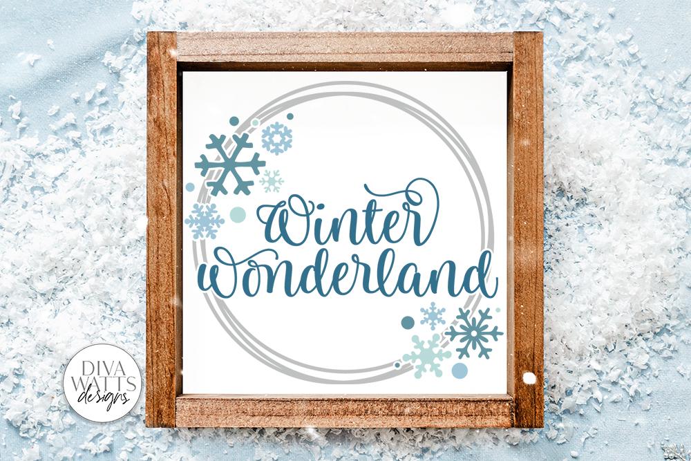 Winter Wonderland SVG | Christmas Snowflakes Design - So Fontsy
