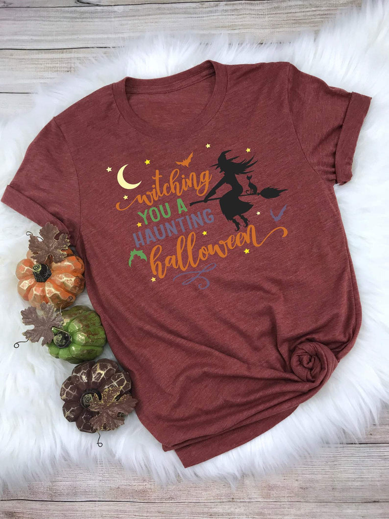 Witching You A Haunting Halloween SVG - So Fontsy