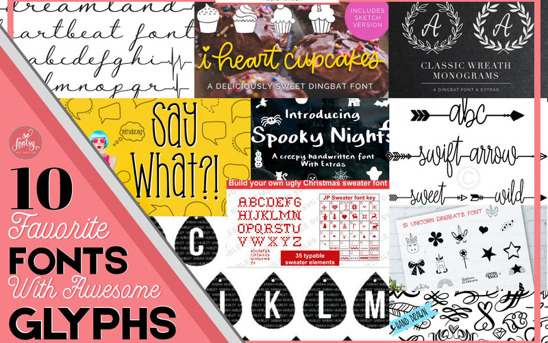 10 Favorite Fonts with Awesome Glyphs