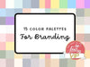 15 Branding Color Palettes