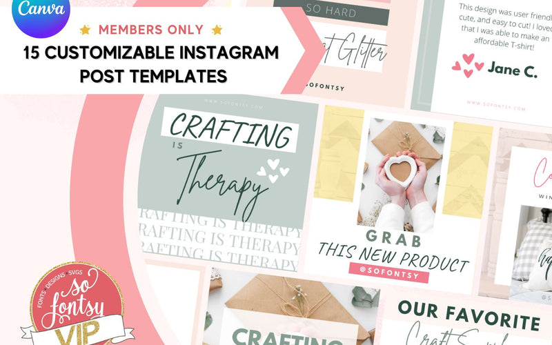 15 Customizable Instagram Post Templates
