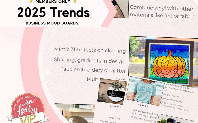 2025 Trends | Business Mood Boards