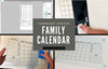 Command Center Family Calendar