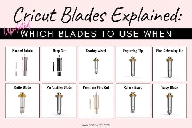Cricut Blades Explained: Which Blade to Use When