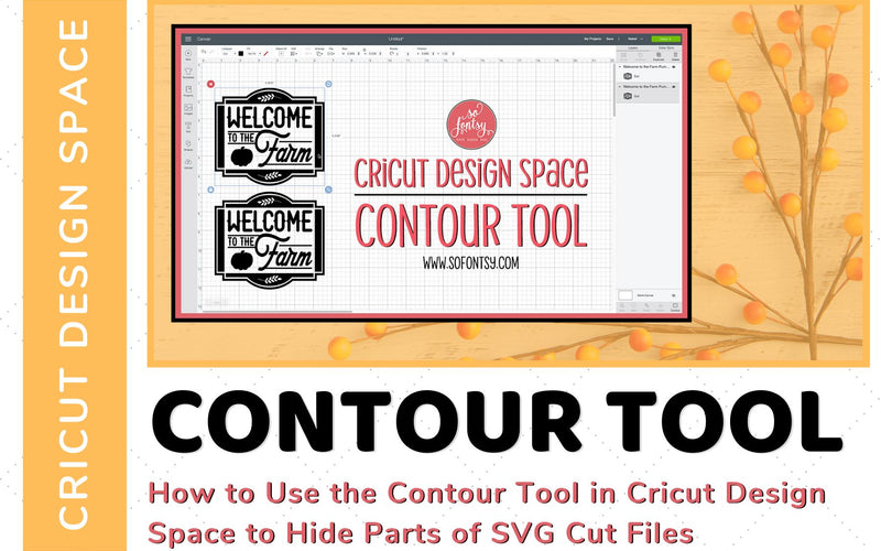 Cricut Design Space: The Contour Tool Explained
