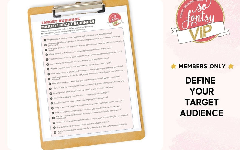 Define Your Target Audience for Maker & Craft Businesses