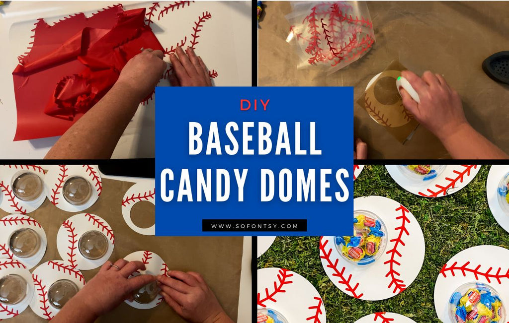 DIY Baseball Candy Domes So Fontsy