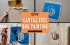 DIY Canvas Tote Bag Painting