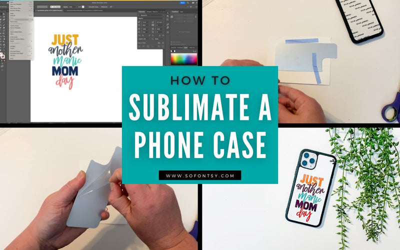 DIY Sublimation Phone Case | Mother's Day Gift Idea