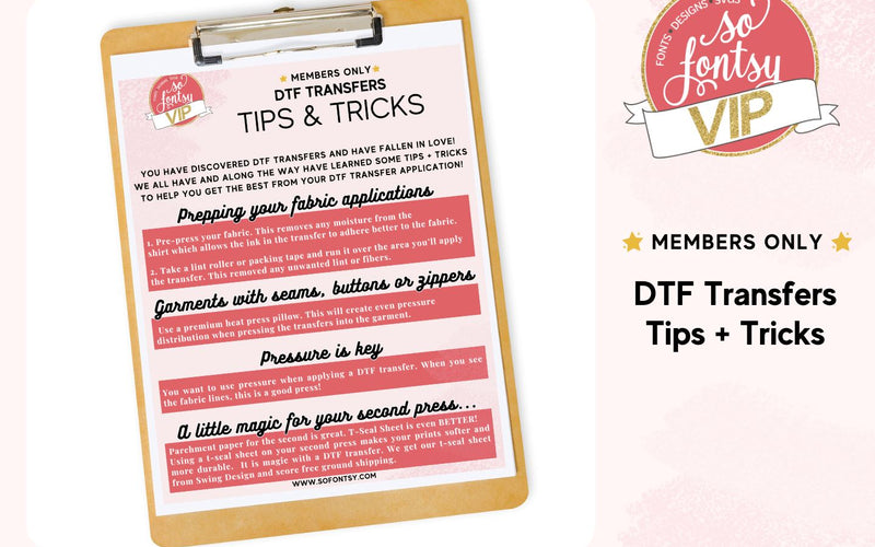 DTF Transfer Application Tips and Tricks