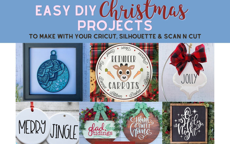 Easy DIY Christmas Projects to Make with Your Die Cutting Machine