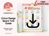 Free Cricut Design Space Printable | Software Tools Cheat Sheet