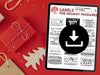 Free Printable Christmas Package Labels for Small Businesses