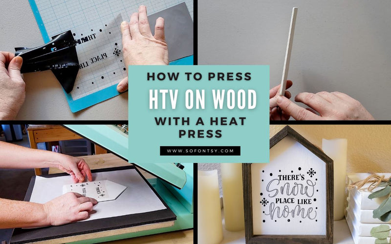 How to Apply Heat Transfer Vinyl to Wood