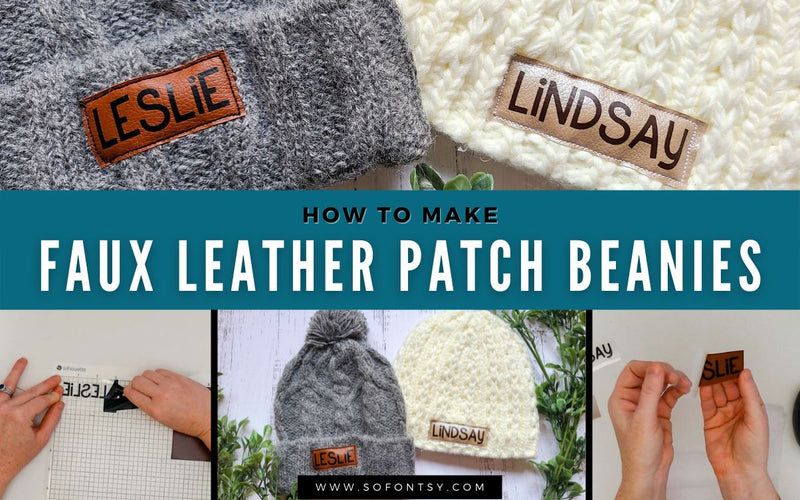 How to Apply HTV to Faux Leather