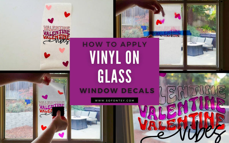 How to Apply Vinyl on Glass: Window Decals