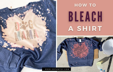 How to Bleach a Shirt for Sublimation