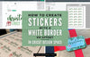 How to Create Stickers with a White Border or Offset in Cricut Design Space