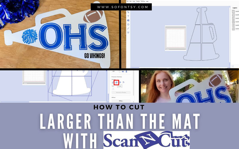 How to Cut Larger Than Your Mat With ScanNCut