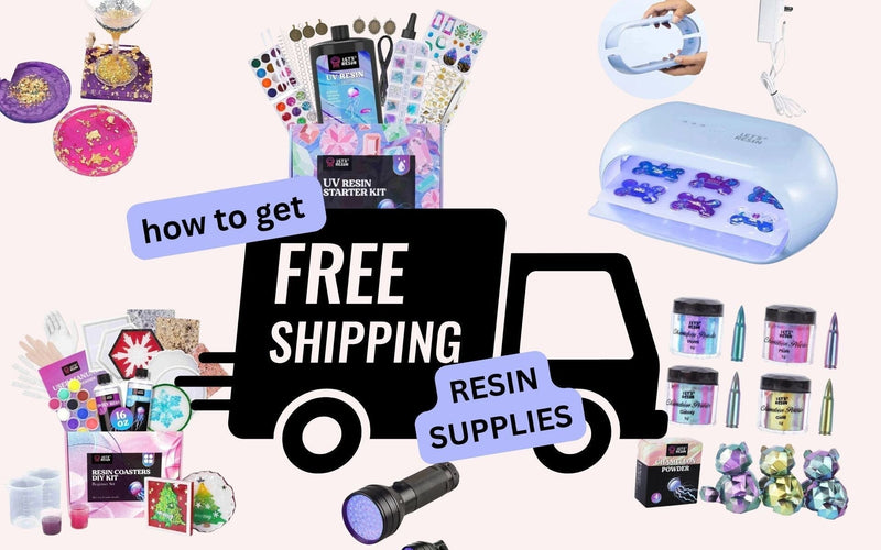 How to Get Free Shipping on Resin Supplies in the USA (Epoxy, UV Resin, Molds & More)