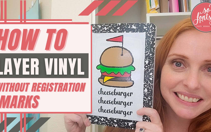 How to Layer Vinyl Decals Without Registration Marks