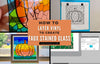How to Layer Vinyl to Create Faux Stained Glass