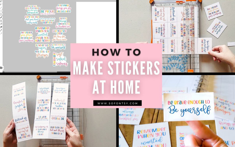 How to Make Stickers at Home